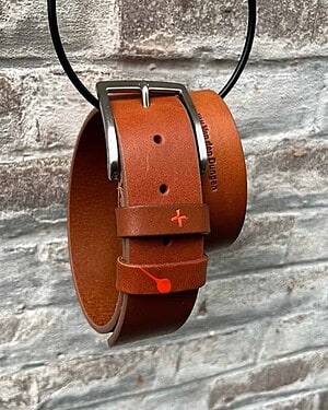 riem-cognac-oranje