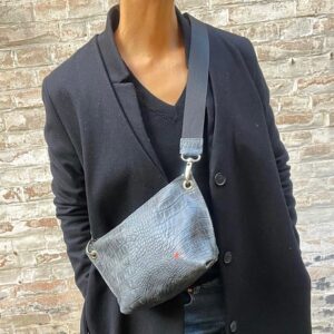 MAE small antraciet croco