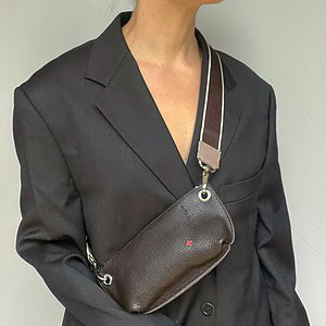 PHONEBAG-donkerbruin-ecru-taupe