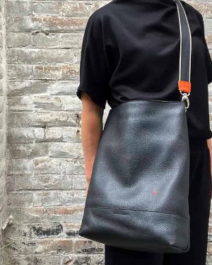 sam-laptoptas-zwart-zwart-ecru-oranje